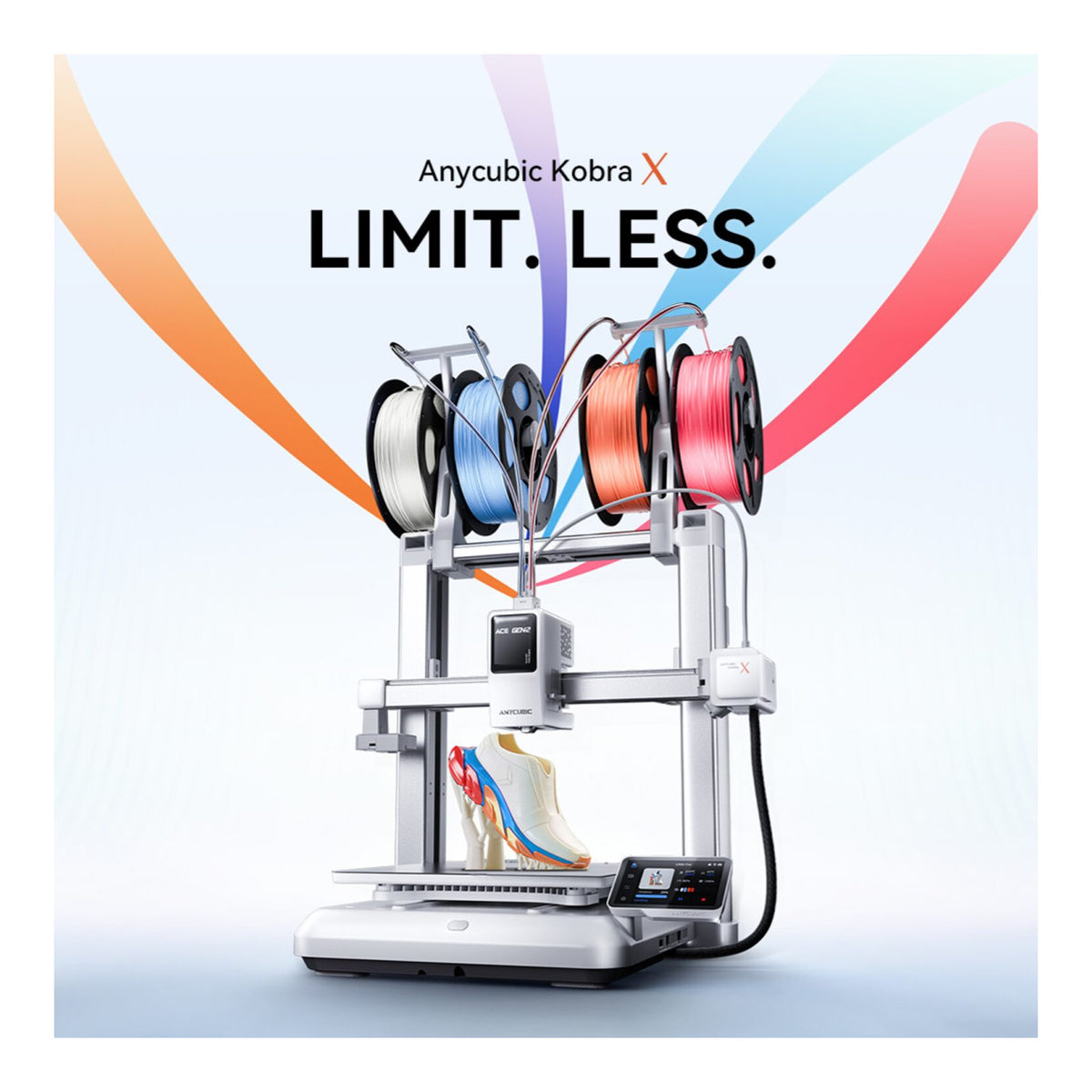 Anycubic Kobra X FDM 3D Printer KBX0WH0A-O