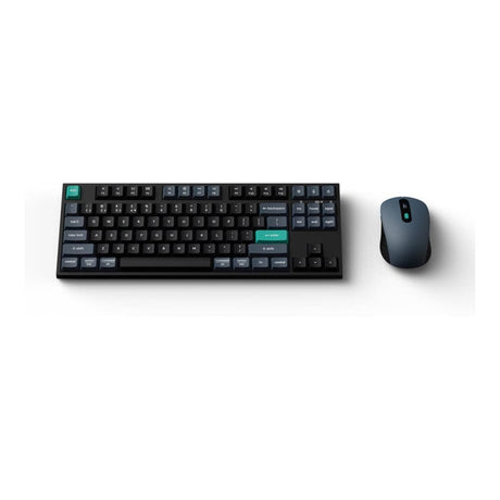 Keychron B33 and BM25 80 TKL Wireless Keyboard and Mouse Combo - Black Green KCBD1