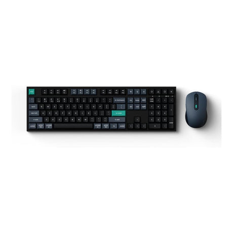 Keychron B36 and BM25 Wireless Keyboard and Mouse Combo - Black Green KCBD2