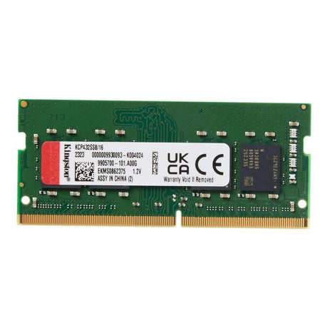 Kingston KCP432SS8/16 Memory Module 16GB 1 x 16GB DDR4 3200MHz (Open Box)