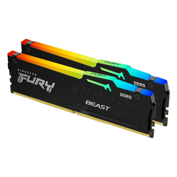 Kingston DDR5 32GB 16*2 セット Kingston Fury Beast 32GB 2 x 16 GB Kit DDR5 6000MHz DIMM Memory