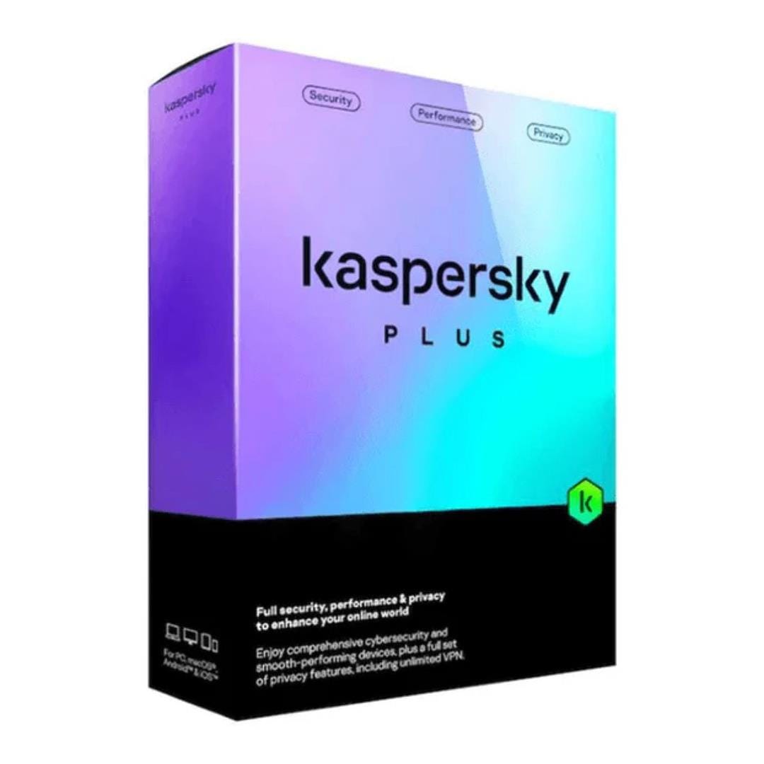 Kaspersky Plus 1-Device 1 year Base Download Pack - South African Edition