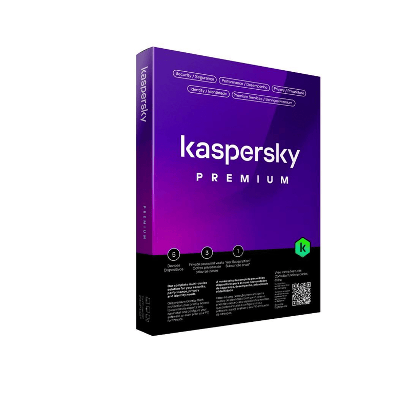 Kaspersky Premium 5-Device License KL104795EFS-PAPDVDNOCD
