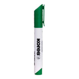 Kores K-Marker XW1 Bullet Tip Whiteboard Marker 12-pack Green KOR-WB-20835