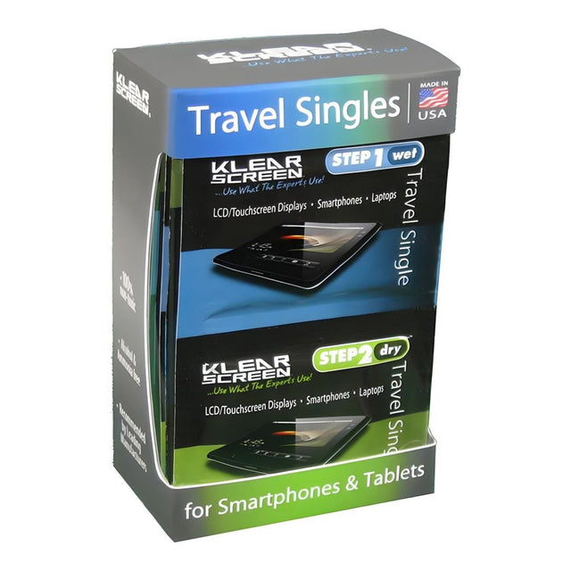 Meridrew Klear Screen Travel Singles Kit KS-SP12
