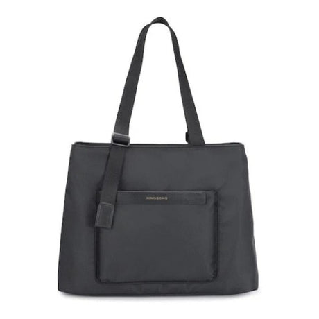 Kingsons Echo Ladies 15.6-inch Notebook Tote Bag Black KS25001