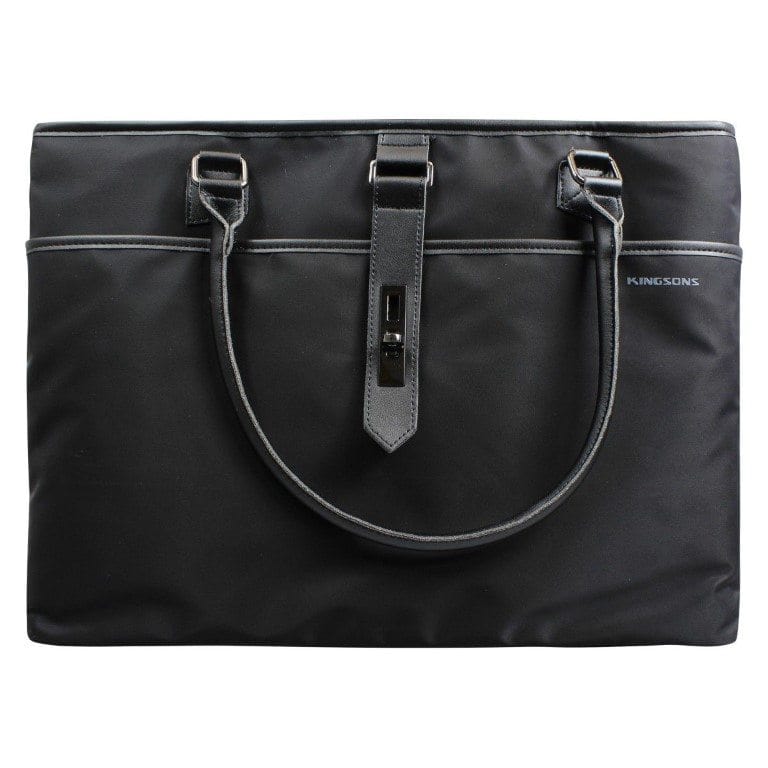 Kingsons Bella Series 15.6-inch Ladies Notebook Shoulder Bag Black KS3152W-BK