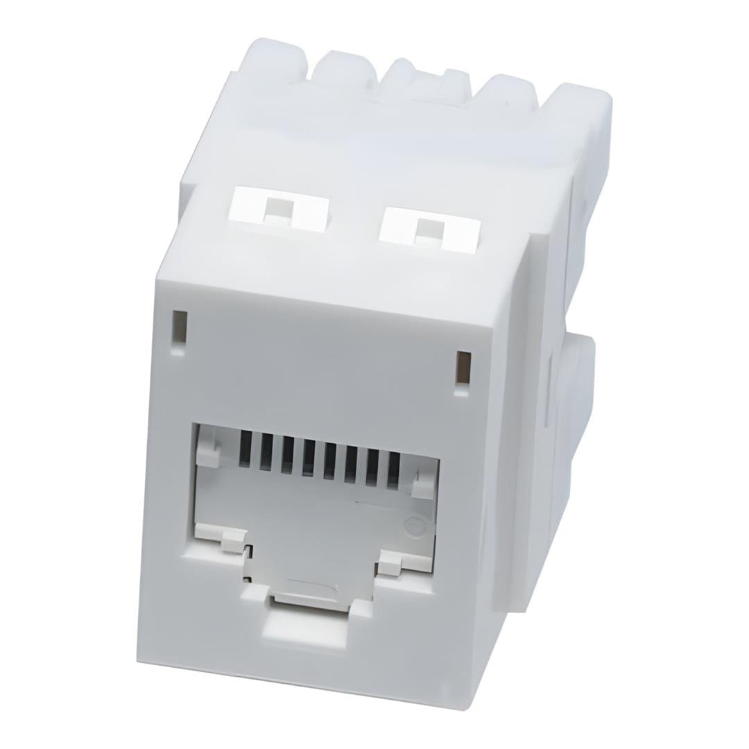 Molex PowerCat 6 DataGate Jack/ 568A/B UTP - White KSJ-00018-02