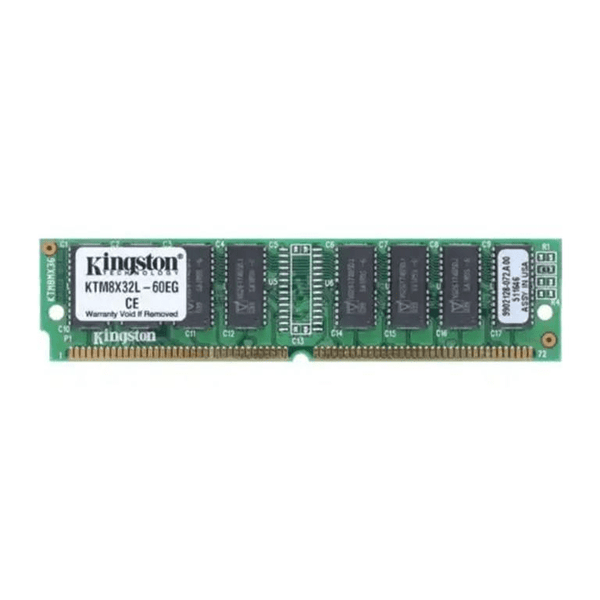 Kingston 32MB DRAM-FPM 60ns Non-ECC SIMM 5V 72-pin 300mil Memory