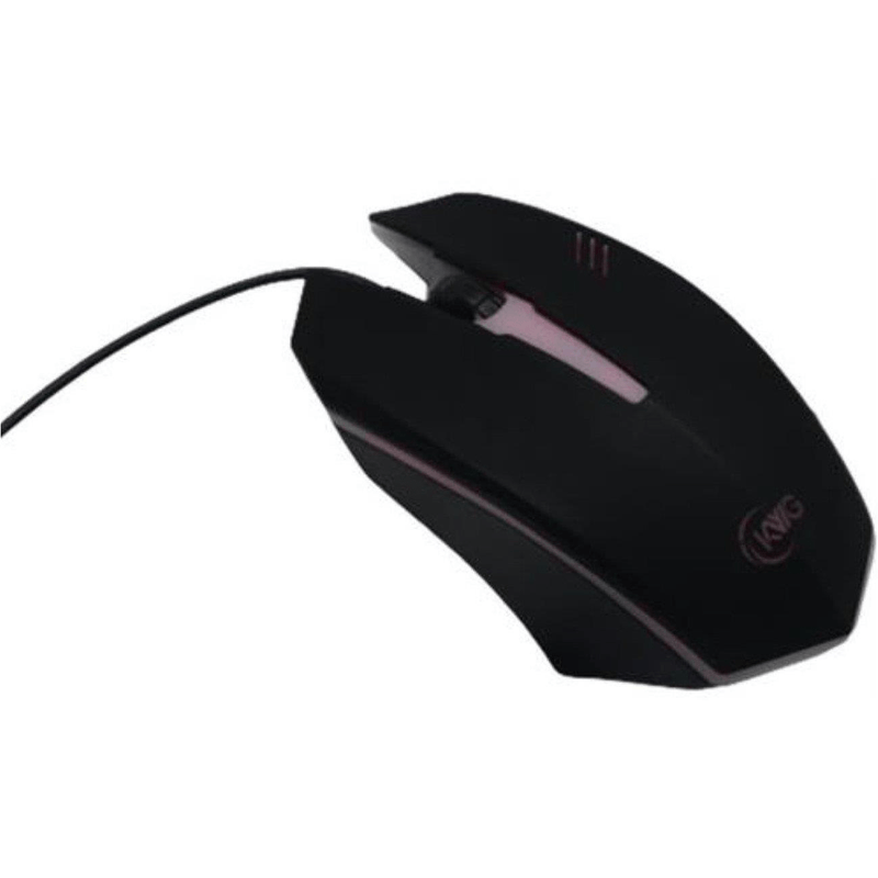 KWG Wired RGB Optical Gaming Mouse Black KWGM01