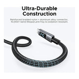 Ugreen 2m 240W USB-C Cable with LED Display L530-65867