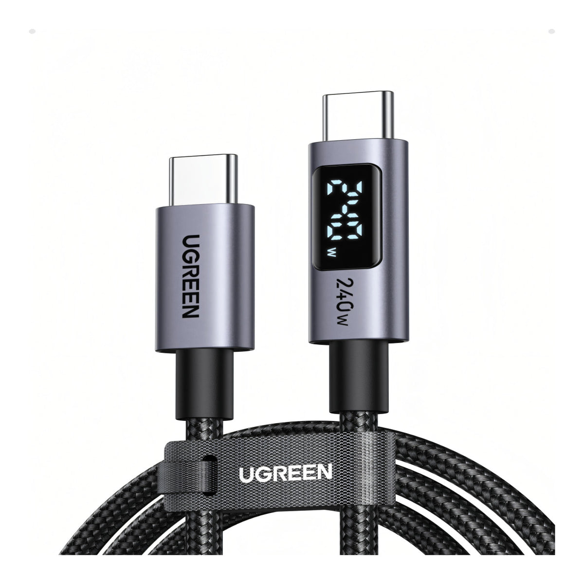 Ugreen 2m 240W USB-C Cable with LED Display L530-65867
