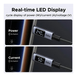 Ugreen 2m 240W USB-C Cable with LED Display L530-65867