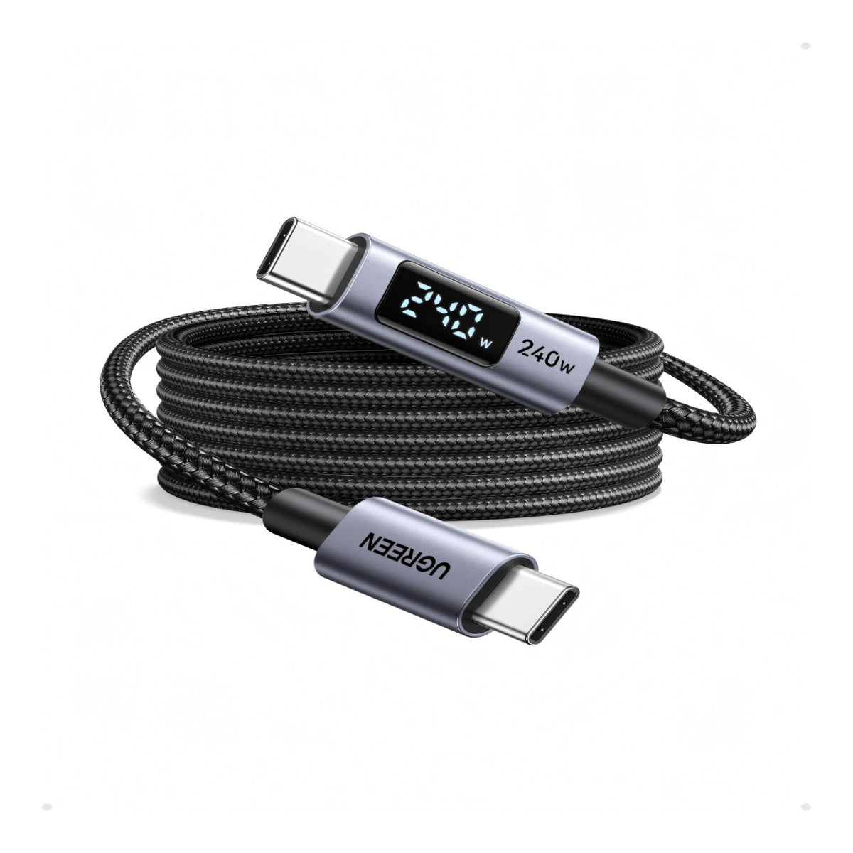Ugreen 2m 240W USB-C Cable with LED Display L530-65867