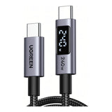 Ugreen 2m 240W USB-C Cable with LED Display L530-65867