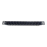 Linkbasic 10-inch 12-port CAT6 Patch Panel for Mini Rack LB-PP126MR