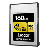 Lexar Professional CFexpress 160GB Memory Card GOLD Series LCAGOLD160G-RNENG