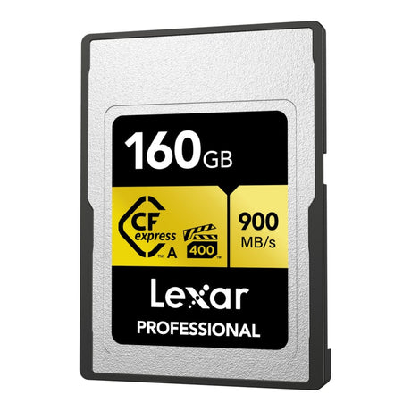 Lexar Professional CFexpress 160GB Memory Card GOLD Series LCAGOLD160G-RNENG