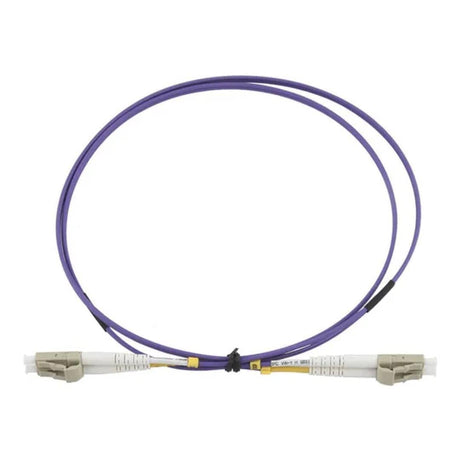 Apache 3m OM4 LC-LC DX 2.0mm Fibre Patch Lead - Purple LCLCOM4D2PU3M