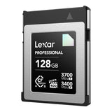 Lexar Professional DIAMOND Series 128GB CFexpress 4.0 Type-B Memory Card LCXEXD4128G-RNENG