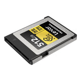 Lexar Professional GOLD Series 512GB CFexpress 4.0 Type-B Memory Card LCXEXP4512G-RNENG