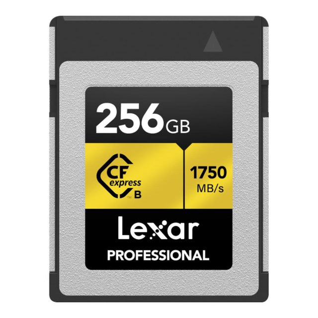 Lexar Professional CFexpress 256GB Type-B Memory Card GOLD Series LCXEXPR256G-RNENG