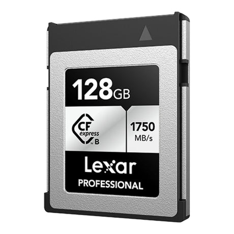 Lexar Professional CFexpress 128GB Type-B Memory Card SILVER Series LCXEXSL128G-RNENG