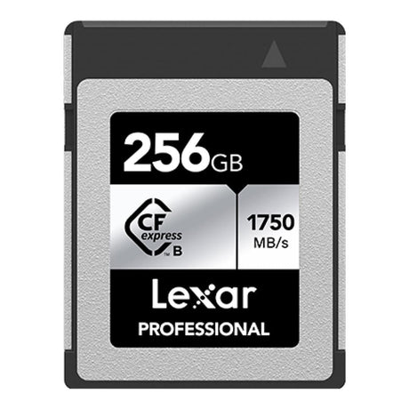 Lexar Professional CFexpress 256GB Type-B Memory Card SILVER Series LCXEXSL256G-RNENG