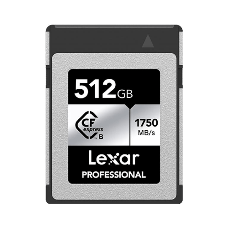 Lexar Pro SILVER Series CFexpress 512GB PCIe Type-B Card LCXEXSL512G-RNENG