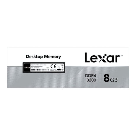 Lexar LD4AU008G-B3200GSST Memory Module 8GB 1x8GB DDR4 3200MHz