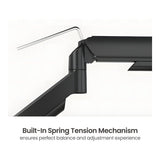 LUMI 17 to 32-inch Gas Spring Monitor Arm LDT97-C012