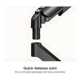 LUMI 17 to 32-inch Dual Gas Spring Monitor Arm LDT97-C024