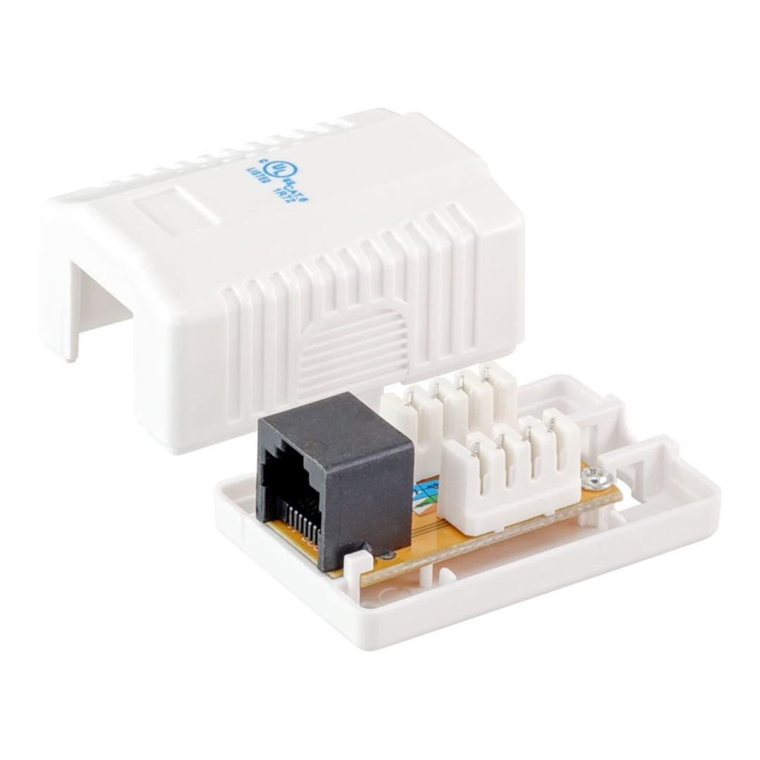 LinkQnet Cat6 Single Wall Box LE-S023-C6