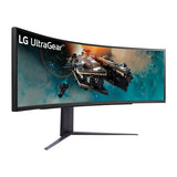 LG UltraGear 49-inch 5120 x 1440p Dual QHD 32:9 240Hz 1ms Ultrawide Curved Monitor LGE49GR85DC