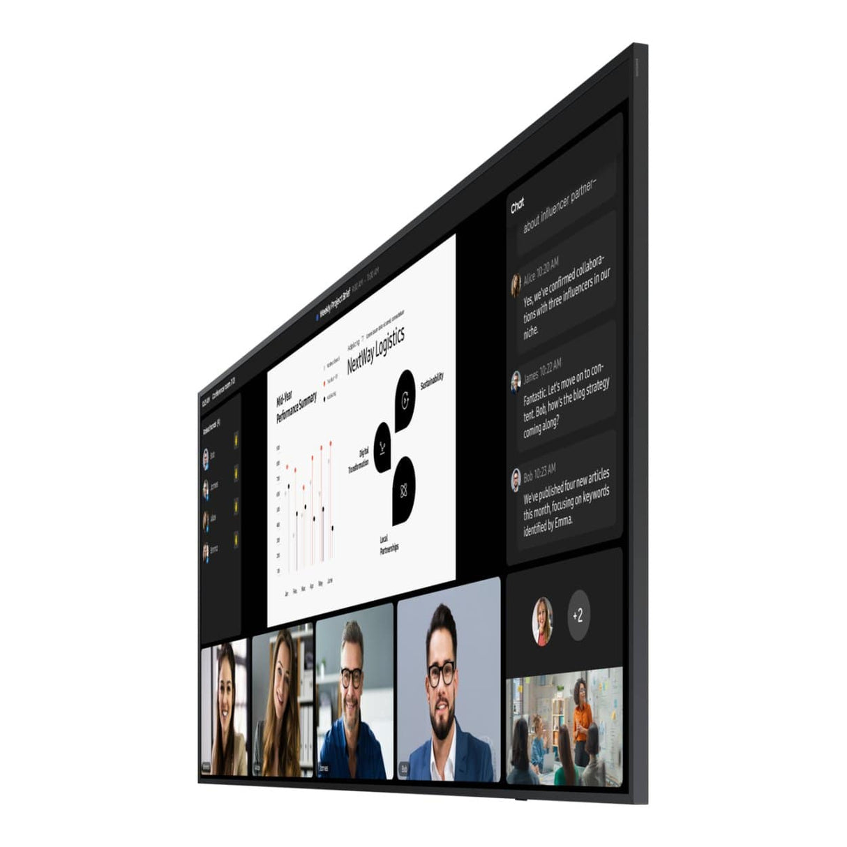 Samsung QPDX-5K 105-inch 5K UHD LCD Tizen 7 Wi-Fi Digital Signage Panel LH105QPD5BGXEN