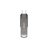 Lexar JumpDrive D400 256GB USB3.1 Type-C Flash Drive LJDD400256G-BNQNG