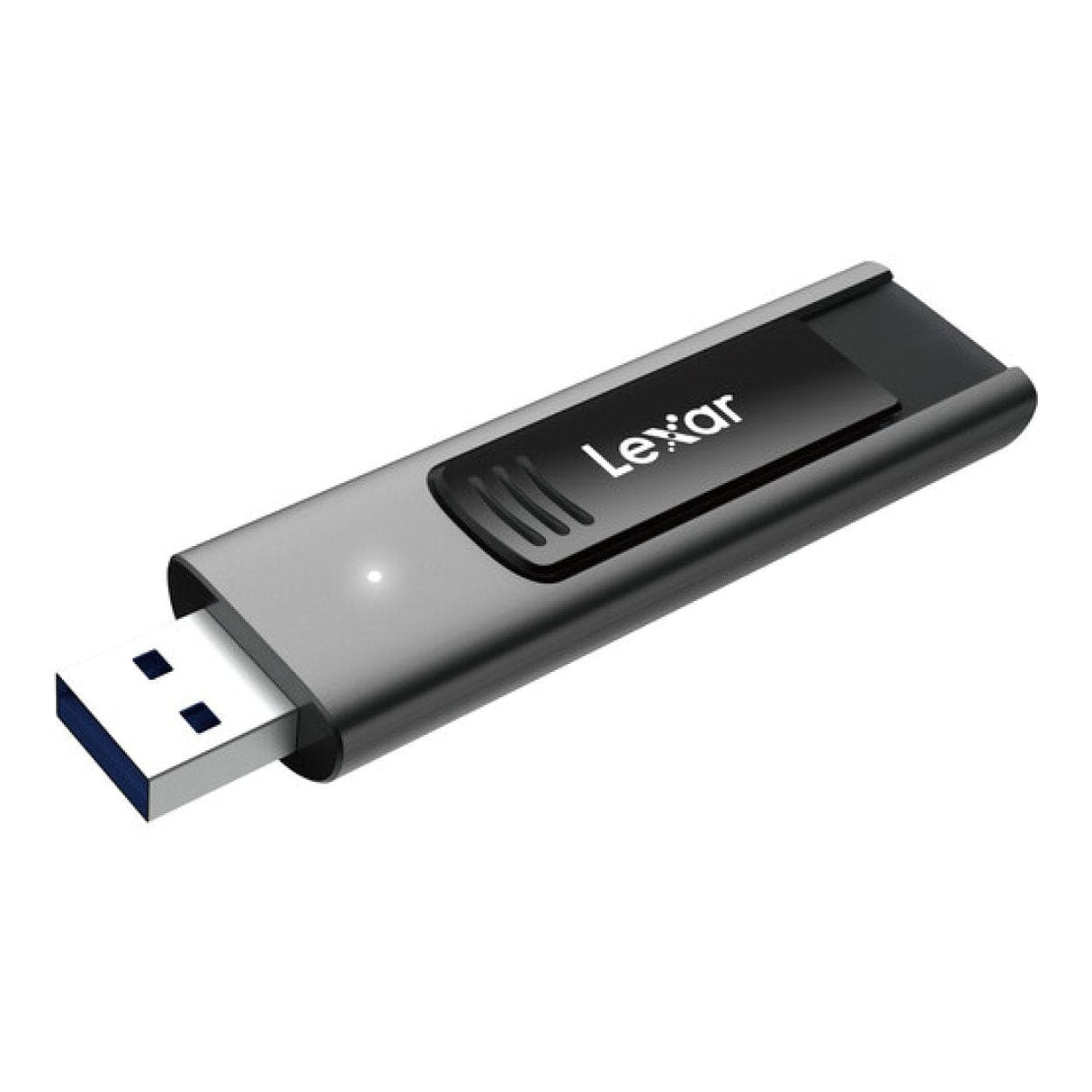 Lexar JumpDrive M900 64GB USB 3.1 Flash Drive Black Grey LJDM900064G-BNQNG