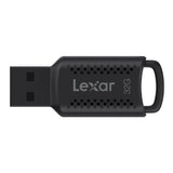 Lexar JumpDrive V400 32GB USB 3.0 Flash Drive Black LJDV400032G-BNBNG