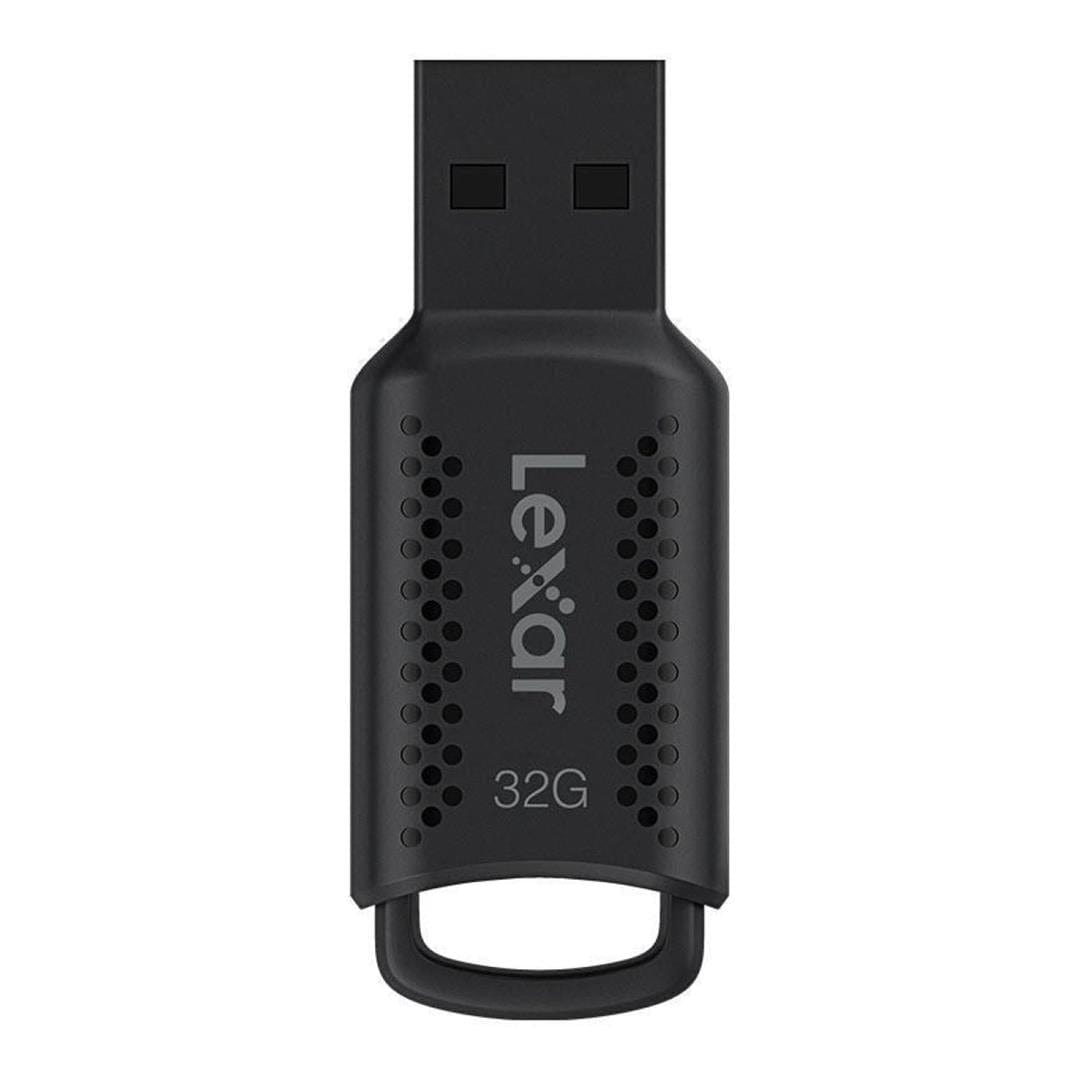 Lexar JumpDrive V400 32GB USB 3.0 Flash Drive Black LJDV400032G-BNBNG