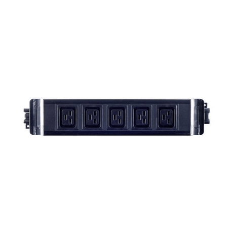 LinkQnet IEC-19 5-Way 16A 250V Multi-Plug LK-SNAP-IEC05S(C19)