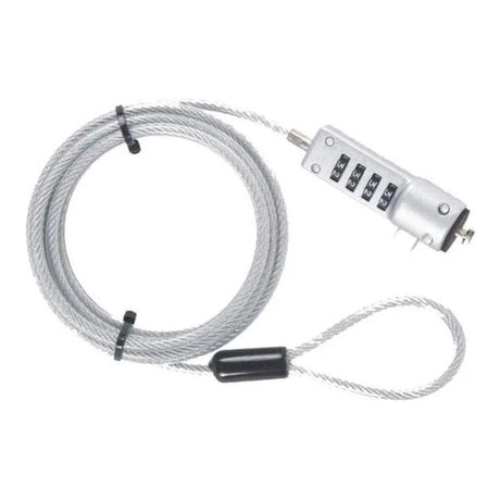 Mecer Dual Lock 4-Dial Notebook Mini PC Cable Lock LKCP-0093B2
