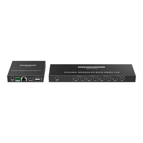 Lenkeng 70m 4x1 HDMIKVM 4096x2160@60Hz Extender Switch LKV441EX
