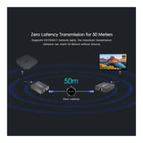 Lenkeng LKV465P 50m 4K60HZ HDR HDMI Extender with POC