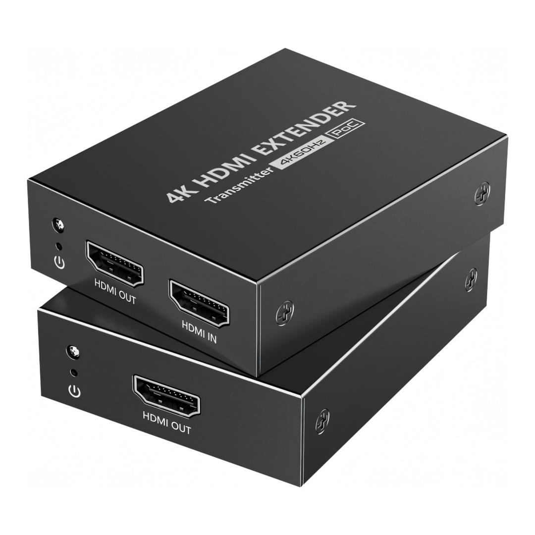 Lenkeng LKV465P 50m 4K60HZ HDR HDMI Extender with POC