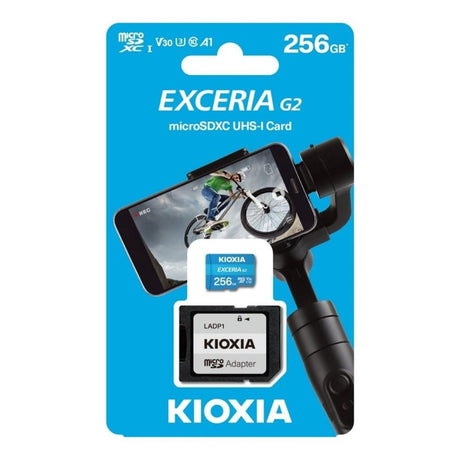Kioxia EXCERIA G2 256GB MicroSD Memory Card LMEX2L256GG2