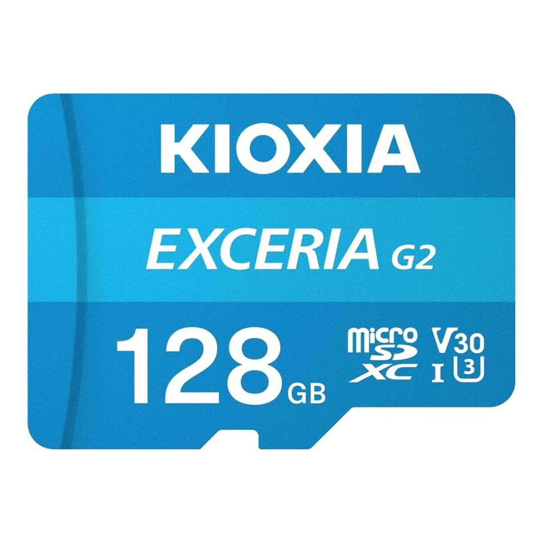 Kioxia Exceria 128GB MicroSD UHS-I Class 10 Memory Card LMHE2G128GG2