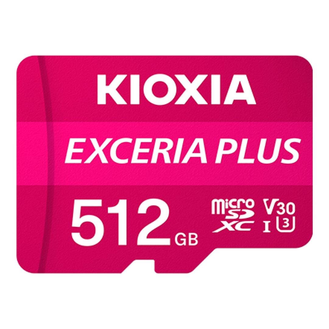 Kioxia M303R EXCERIA PLUS 512GB MicroSD Memory Card LMPL1M512GG2