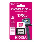 Kioxia Exceria Plus G3 128GB MicroSDXC UHS-I Class 10 Memory Card LMPL3M128GG2