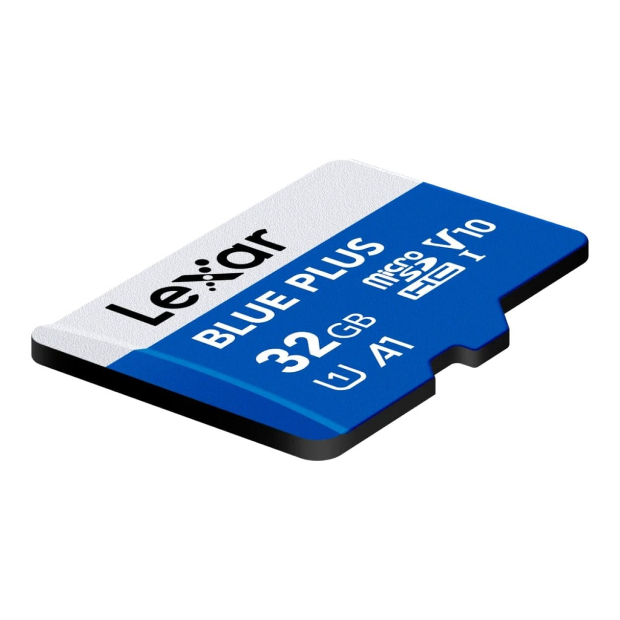 Lexar BLUE PLUS 32GB MicroSDHC Memory Card LMSBLPL032G-BNANG