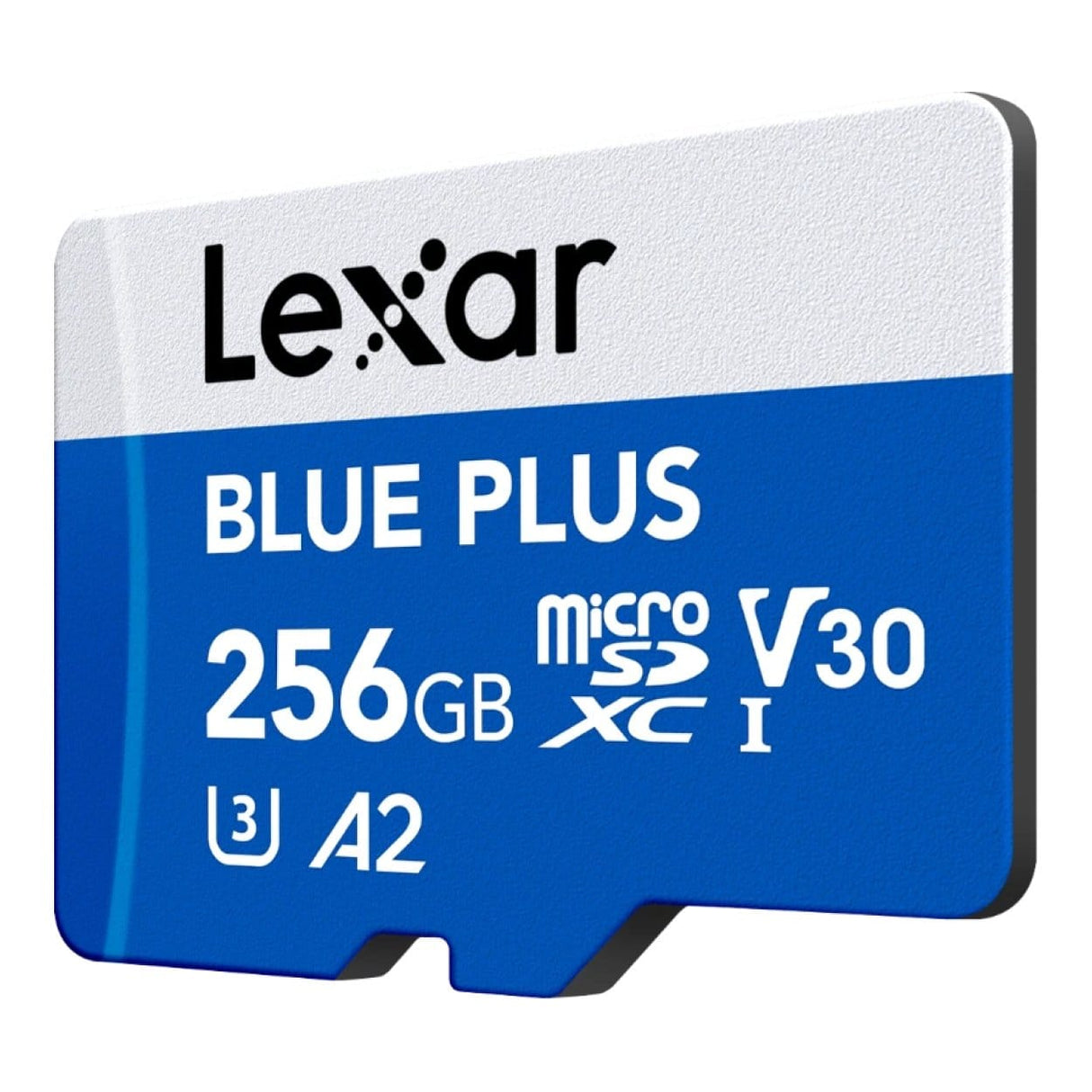 Lexar BLUE PLUS 256GB MicroSDXC Memory Card LMSBLPL256G-BNANG